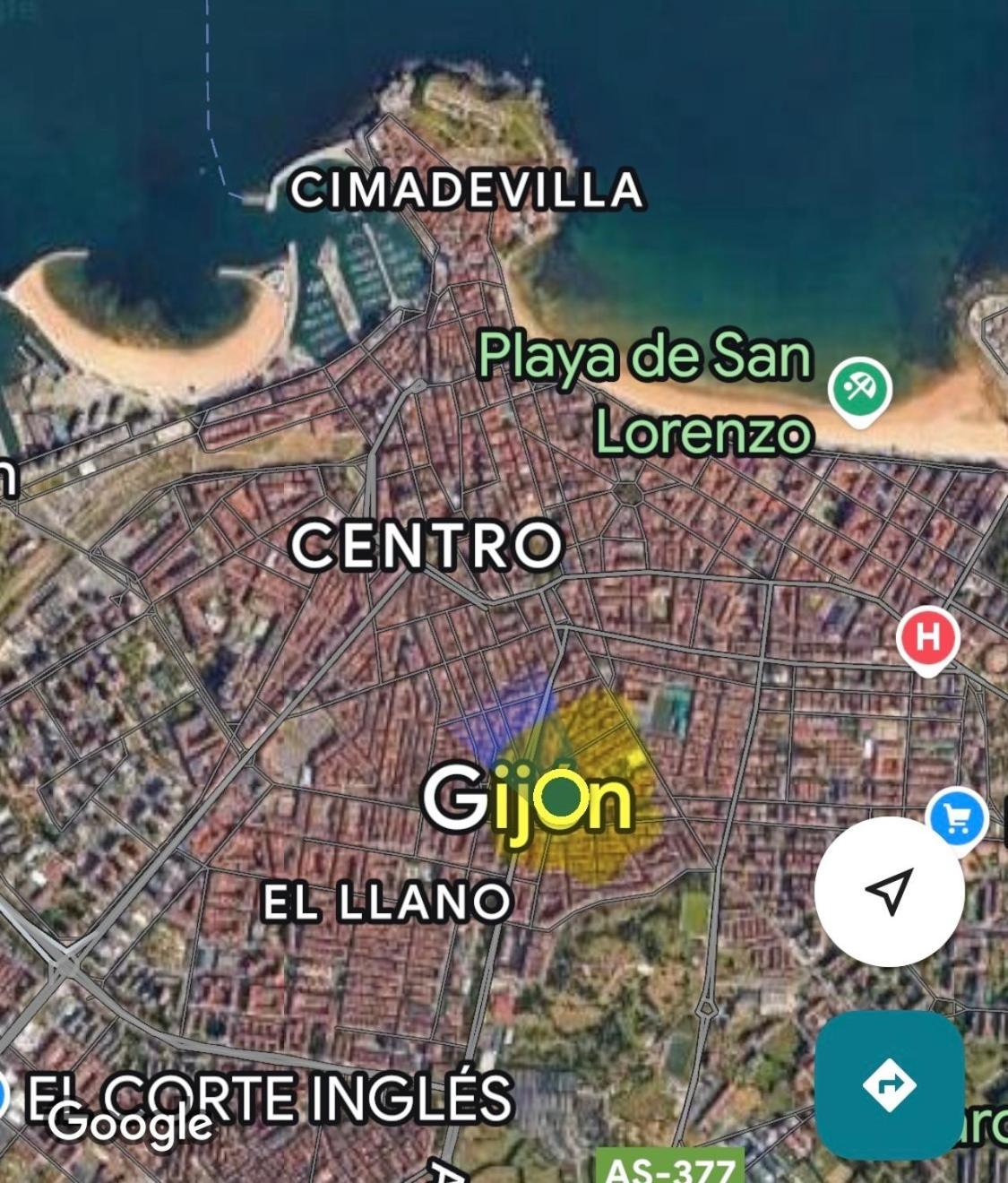 Apartamento Centro Novort Gijón Kültér fotó